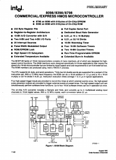 P8098 Datasheet PDF Intel