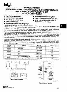 8035AHL Datasheet PDF Intel