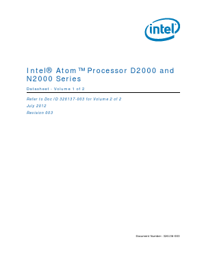 DF8064101211300SR0VY Datasheet PDF Intel