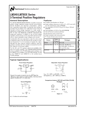 LM340T-5.0 Datasheet PDF International Cmos Technology