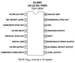 EL4583CS-T7 Datasheet PDF Intersil