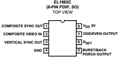 EL1882C Datasheet PDF Intersil