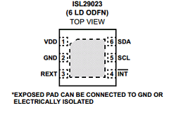 ISL29023 Datasheet PDF Intersil