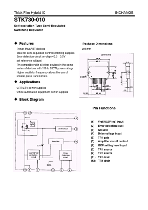 STJ730-090 Datasheet PDF Inchange Semiconductor