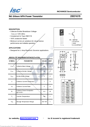 3DD5606 Datasheet PDF Inchange Semiconductor