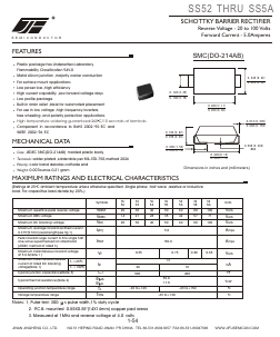 SS5A Datasheet PDF Jinan Jingheng (Group) Co.,Ltd