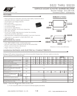 SS215 Datasheet PDF Jinan Jingheng (Group) Co.,Ltd