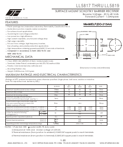 LL5819 Datasheet PDF Jinan Jingheng (Group) Co.,Ltd