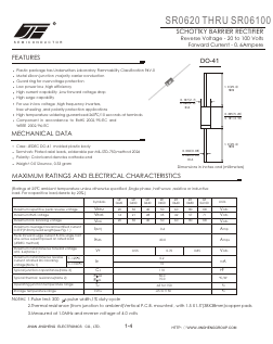 SR0660 Datasheet PDF Jinan Jing Heng Electronics Co., Ltd.