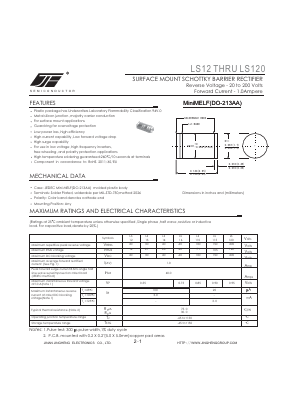 LS110 Datasheet PDF Jinan Jing Heng Electronics Co., Ltd.
