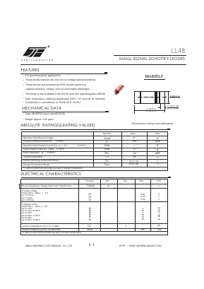 LL48 Datasheet PDF Jinan Jing Heng Electronics Co., Ltd.