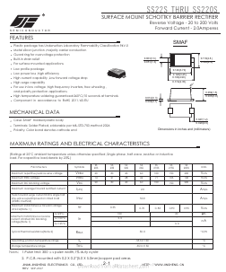 SS23S Datasheet PDF Jinan Jing Heng Electronics Co., Ltd.