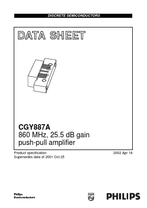 CGY887A_15 Datasheet PDF Quanzhou Jinmei Electronic