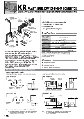 KRWH-16-H Datasheet PDF JST Mfg. Co., Ltd.