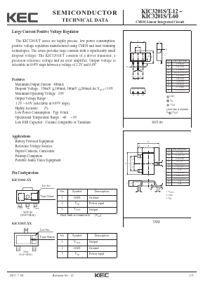 KIC3201S-54_ Datasheet PDF KEC