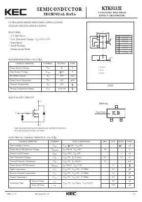 KTK5132 Datasheet PDF KEC