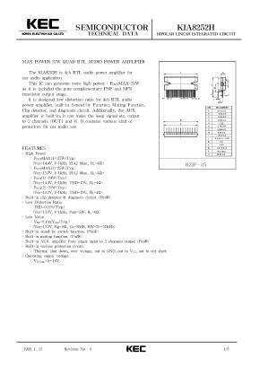 KIA8252H Datasheet PDF KEC