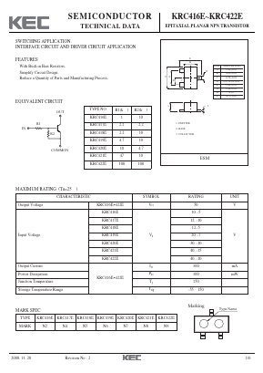 KRC417E Datasheet PDF KEC