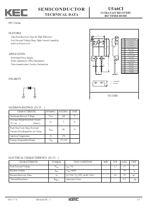 U5A6CI Datasheet PDF KEC