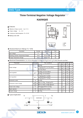 KA090Q05 Datasheet PDF KEXIN Industrial