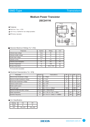 C2411K Datasheet PDF KEXIN Industrial