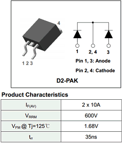 SF20D600D2 Datasheet PDF Kodenshi Auk Co., LTD