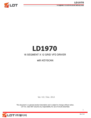 LD1970MQFP Datasheet PDF LDT Co., Ltd