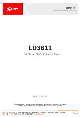 LD3811 Datasheet PDF LDT Co., Ltd