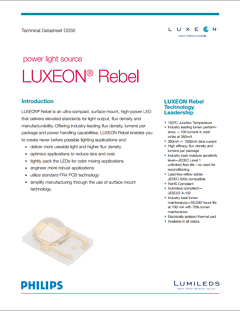 LXML-PWN1-0040 Datasheet PDF Lumileds Lighting Company