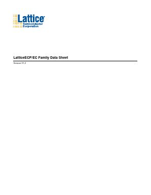 LFEC33E-4F900I Datasheet PDF Lattice Semiconductor