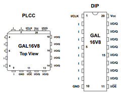 GAL16V8C-10LJI Datasheet PDF Lattice Semiconductor