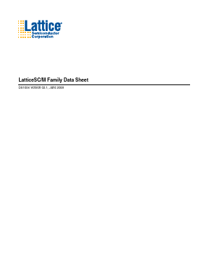 LFSCM3GA40EP1-6FC1704I Datasheet PDF Lattice Semiconductor