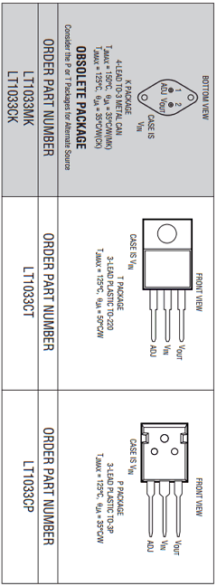 LT1033CK Datasheet PDF Linear Technology