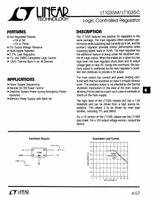 LT1035 Datasheet PDF Linear Technology