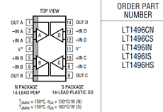 LT1494 Datasheet PDF Linear Technology