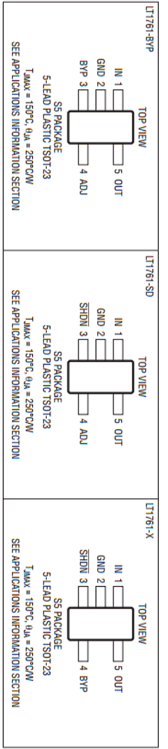 LT1761ES5-SD Datasheet PDF Linear Technology