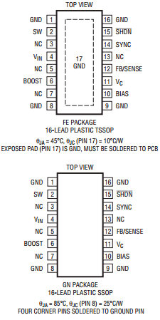 1766EFE-5 Datasheet PDF Linear Technology