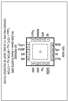 LT3482EUD-TRPBF Datasheet PDF Linear Technology