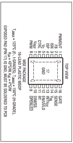 LT3761IMSE Datasheet PDF Linear Technology