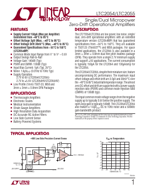LTC2054HV Datasheet PDF Linear Technology
