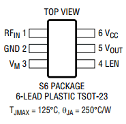 LTC5536ES6 Datasheet PDF Linear Technology