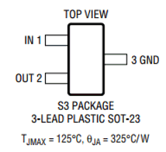 LT1460HCS3 Datasheet PDF Linear Technology
