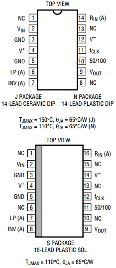 LTC1064-7CN Datasheet PDF Linear Technology
