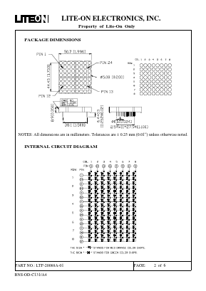 LTP-20088A-01 Datasheet PDF LiteOn Technology