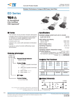 6ED2 Datasheet PDF Tyco Electronics