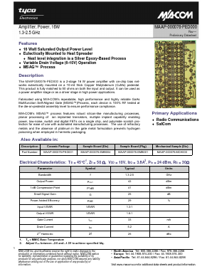 MAAP-000076-SMB001 Datasheet PDF Tyco Electronics