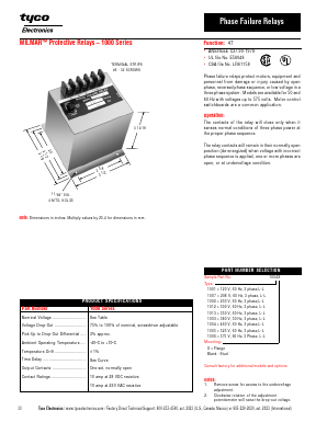 1002 Datasheet PDF Tyco Electronics