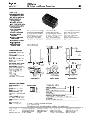 1310-2A-24.5 Datasheet PDF Tyco Electronics