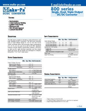 805D12 Datasheet PDF Make-Ps