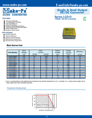 LCD15-12D12 Datasheet PDF Make-Ps